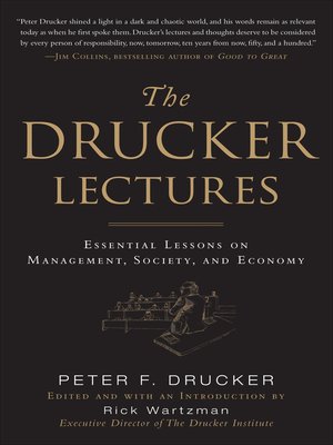 The Drucker Lectures - ebook